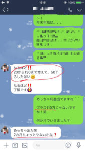 2ヶ月ちょっとで＋110万円